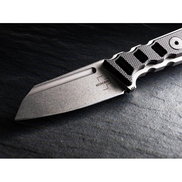Böker Plus Ylvi D2 G10 Schwarz inkl. Kydexscheide 02BO038