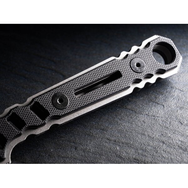 Böker Plus Ylvi D2 G10 Schwarz inkl. Kydexscheide 02BO038