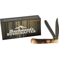 Rough Ryder Rider BACKWOODS BUSHCRAFT Trapper Slipjoint...