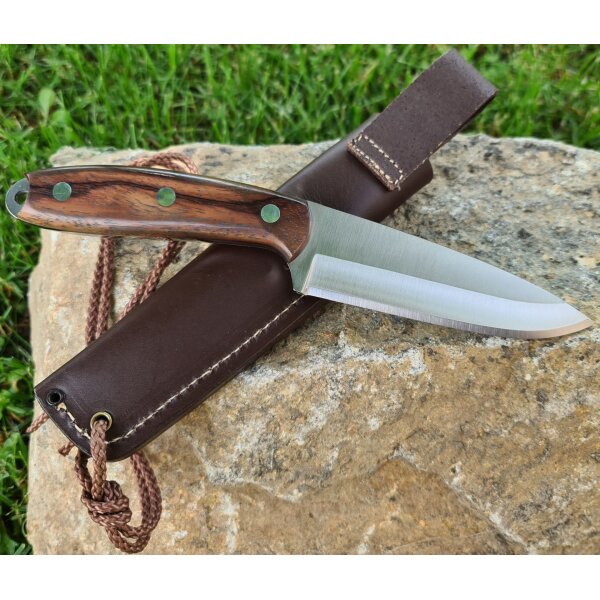 Cudeman Messer 123 Cesar Bozal Jagdmesser 12c27 Stahl Cocoboloholz 8 