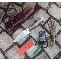 Cudeman MT-5 N695 Walnussholz Braun inkl. Feuerstarter...