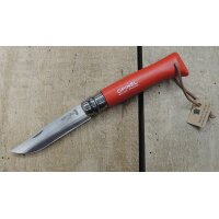 Opinel Messer No. 8 Trekking Lederriemen 12C27 Sandvik...