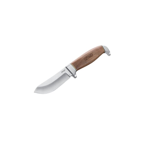 Walther Premium Skinner 440C Walnussholz Braun inkl. Lederscheide