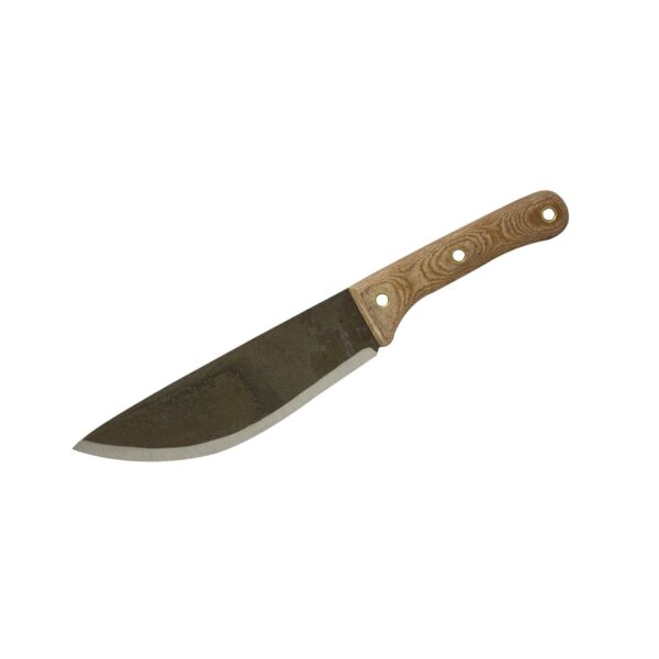 Condor Primitve Sequoia Knife 1075 Micarta Braun inkl. Lederscheide