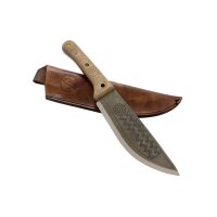 Condor Primitve Sequoia Knife 1075 Micarta Braun inkl....