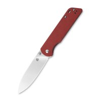 QSP Knife PARROT QS102-E D2 Stahl Red Micarta