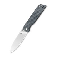 QSP Knives PARROT Taschenmesser D2 Stahl Micarta DENIM...