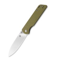 QSP Knife PARROT QS102-G D2 Stahl Green Micarta