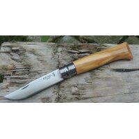 Opinel OLIVENHOLZ Messer rostfrei INOX Stahl...