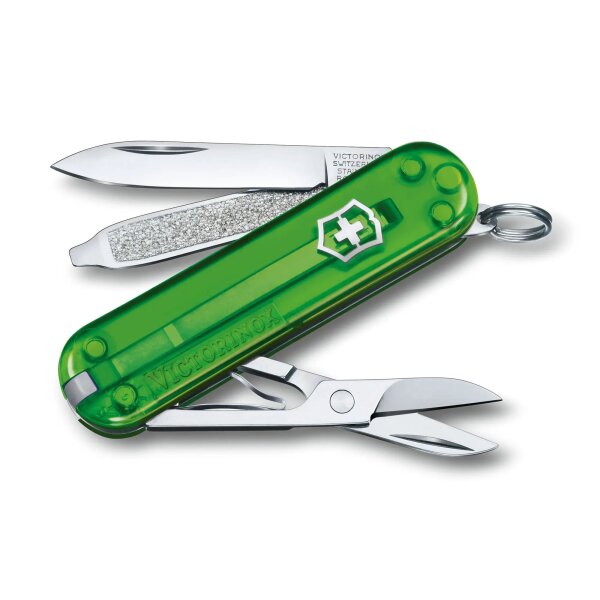 Victorinox CLASSIC SD Mini Schweizer Taschenmesser Fresh Colors Schlüsselanhänger Green Tea