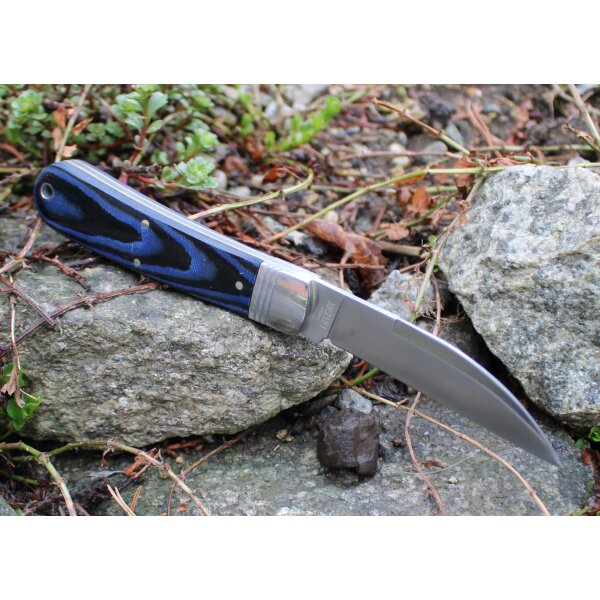 Rough Ryder Messer DENIM MICARTA Slipjoint Taschenmesser Wharncliffe Micartagriff Messer