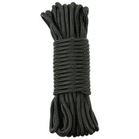 (0,19&euro;/m) MFH Commando Seil Tau Schnur Schwarz 5mm /...
