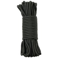 (0,33&euro;/m) MFH Commando Seil Tau Schnur Schwarz 7mm /...