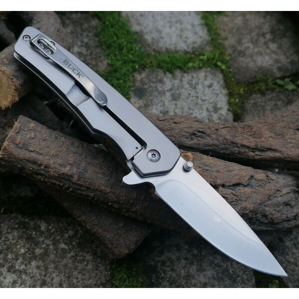 Buck Knives Messer ODESSA Framelock 7Cr Stahl Edelstahlgriff
