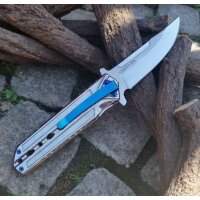 Albainox Plus SILVER TEEL Folder Taschenmesser 3Cr13...