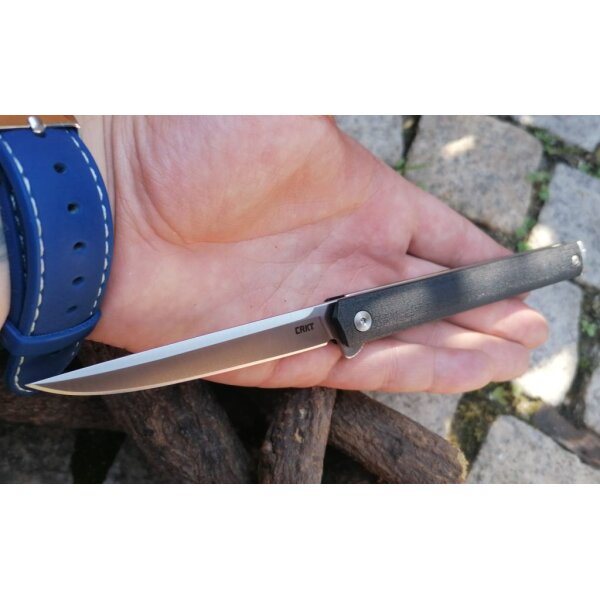CRKT CEO Flipper AUS-8 Stahl Taschenmesser Messer 01CR7097