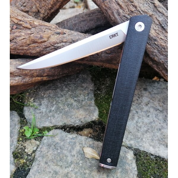 CRKT CEO Flipper AUS-8 Stahl Taschenmesser Messer 01CR7097