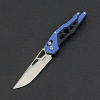SRM Knives 9225-GI D2 G10 Ambi Lock BLAU