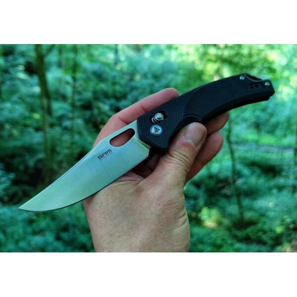 SRM Knives 9201 Retreiver D2 Stahl G10 Griff Ambi-Lock