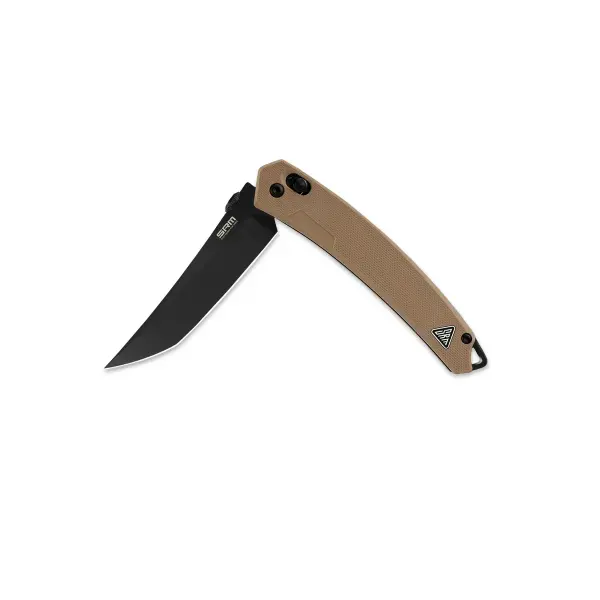 SRM Knives 9211B-GW 8Cr13MoV Ambi Lock BRAUN