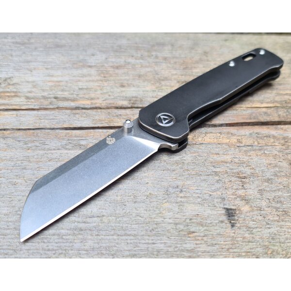 QSP Knife PENGUIN QS130-N Messer 154 CM Stahl Titangriff Kugellager