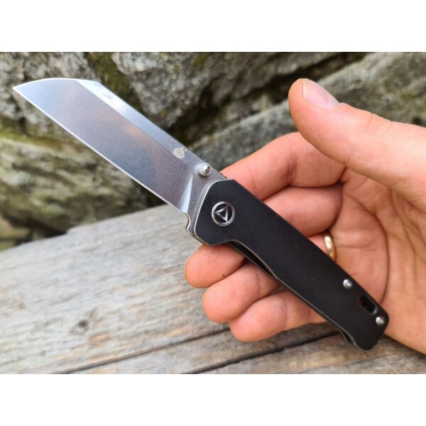 QSP Knife PENGUIN QS130-N Messer 154 CM Stahl Titangriff Kugellager