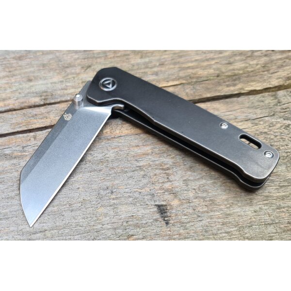 QSP Knife PENGUIN QS130-N Messer 154 CM Stahl Titangriff Kugellager