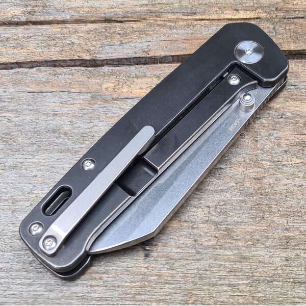 QSP Knife PENGUIN QS130-N Messer 154 CM Stahl Titangriff Kugellager