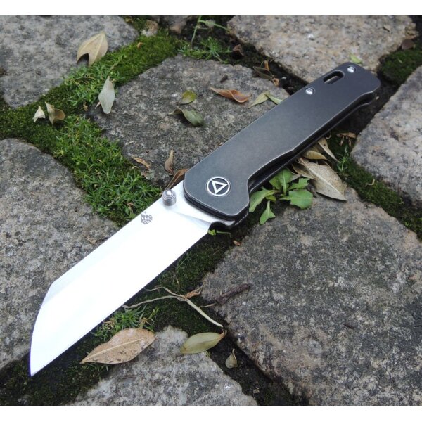 QSP Knife PENGUIN QS130-M Messer 154 CM Stahl Titangriff Kugellager