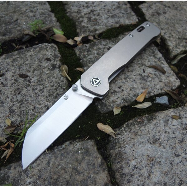 QSP Knife PENGUIN QS130-P Messer 154 CM Stahl Titangriff Kugellager