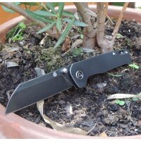 QSP Knife PENGUIN QS130-O Messer 154 CM Stahl Titangriff...