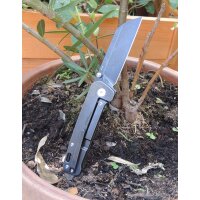 QSP Knife PENGUIN QS130-O Messer 154 CM Stahl Titangriff...