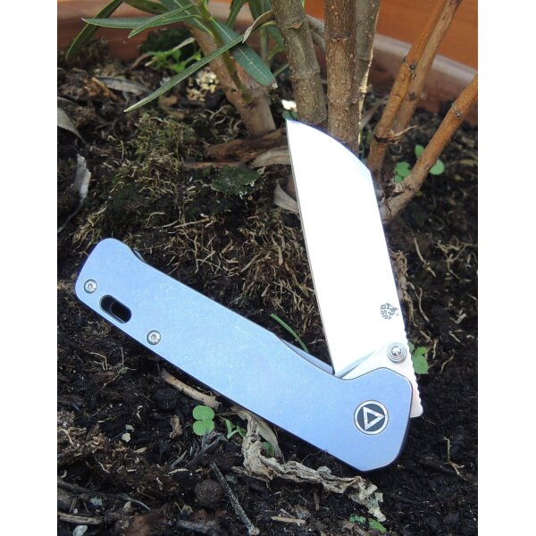 QSP Knife PENGUIN QS130-R Messer 154 CM Stahl Titangriff Kugellager