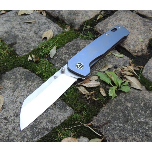QSP Knife PENGUIN QS130-R Messer 154 CM Stahl Titangriff Kugellager