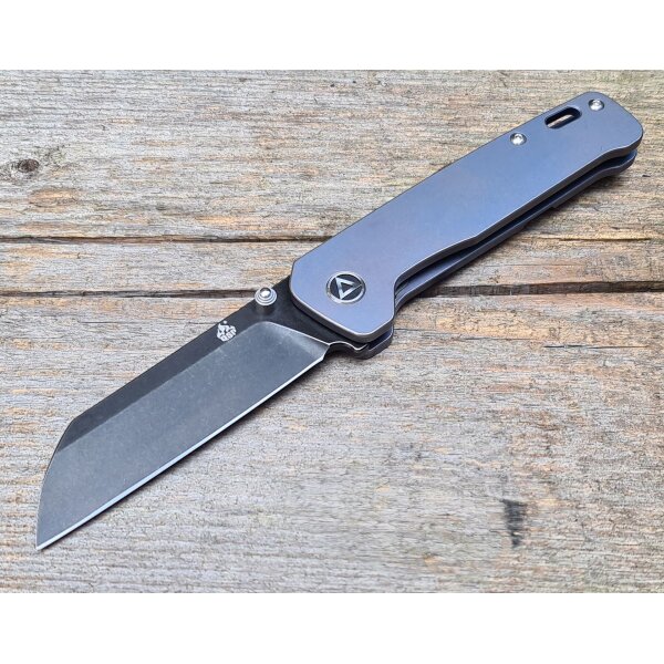 QSP Knife PENGUIN QS130-S Messer 154 CM Stahl Titangriff Kugellager
