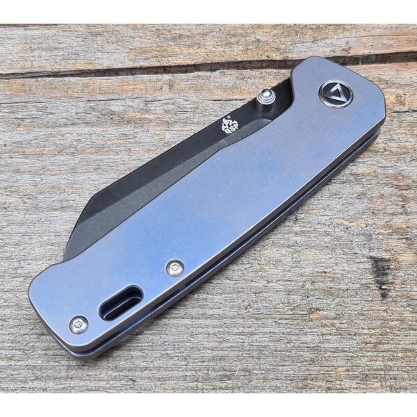 QSP Knife PENGUIN QS130-S Messer 154 CM Stahl Titangriff Kugellager