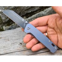 QSP Knife PENGUIN QS130-S Messer 154 CM Stahl Titangriff...