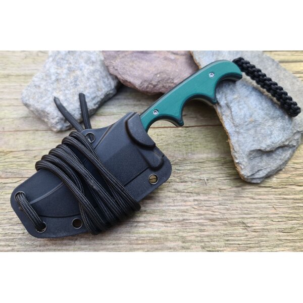 CRKT Minimalist Persian Neck Knife Micarta Messer small fixed Kydex Kydexscheide 02CR2379