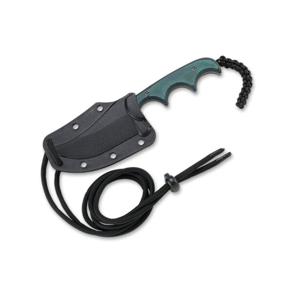 CRKT Minimalist Persian Neck Knife Micarta Messer small fixed Kydex Kydexscheide 02CR2379