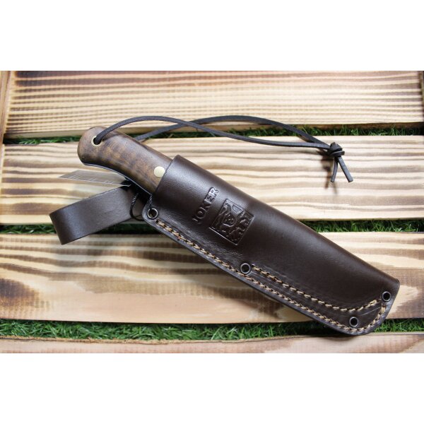 Joker Campero BS-9 14C28N Walnussholz Braun inkl. Dangler Lederscheide