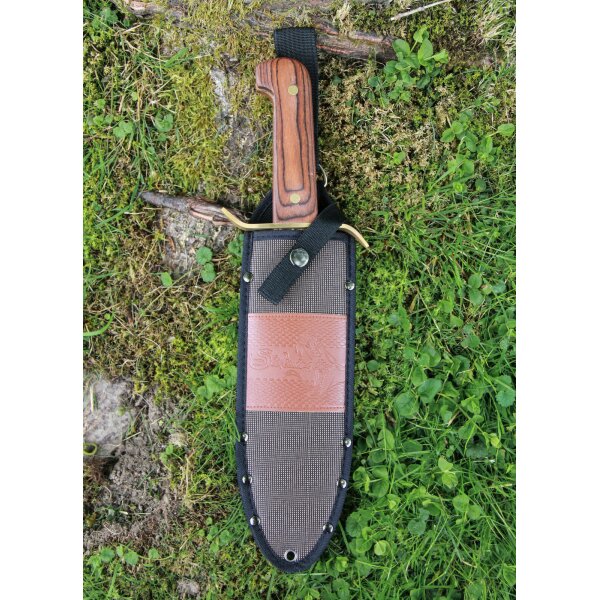 Rough Ryder Sidewinder Bowie Outdoor Messer Fahrtenmesser Snakeskin