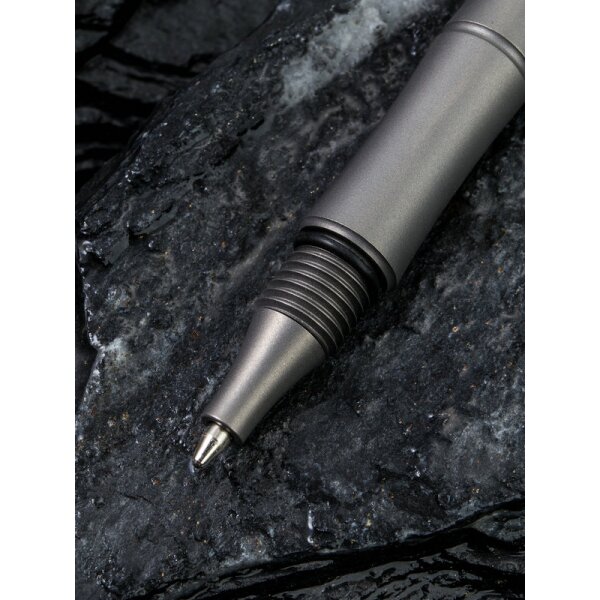 WE Knife Tactical Pen SYRINX TP-04B Grau Kugelschreiber aus 6AL4V Titan Schlüsselring