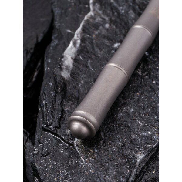 WE Knife Tactical Pen SYRINX TP-04B Grau Kugelschreiber aus 6AL4V Titan Schlüsselring
