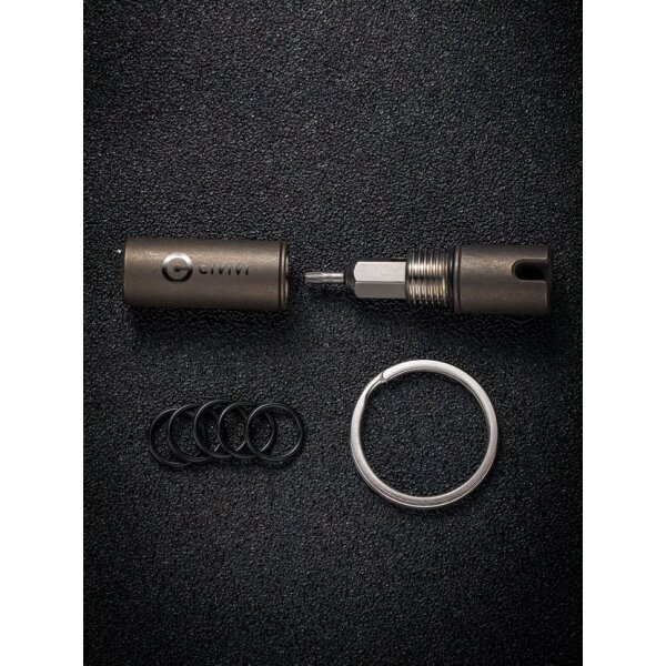 Civivi Tool KEY BIT C20048-2 Torx T6 + T8 Schraubendreher Titankörper Bronze
