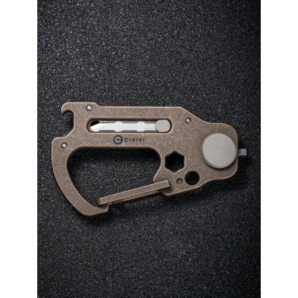 Civivi Tool POLYMORPH C20045-1 Torx Schraubendreher 3 Klingen Karabiner Tool