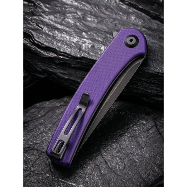 CIVIVI Mini Asticus C19026B-4 Folder Messer 10Cr15CoMoV Stahl G10 PURPLE