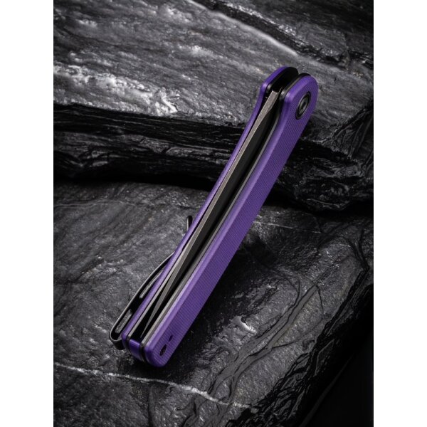 CIVIVI Mini Asticus C19026B-4 Folder Messer 10Cr15CoMoV Stahl G10 PURPLE