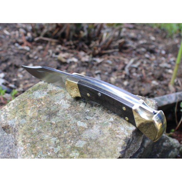 BUCK KNIVES RANGER 112 GROOVED Messer Taschenmesser Backlock 420HC Stahl