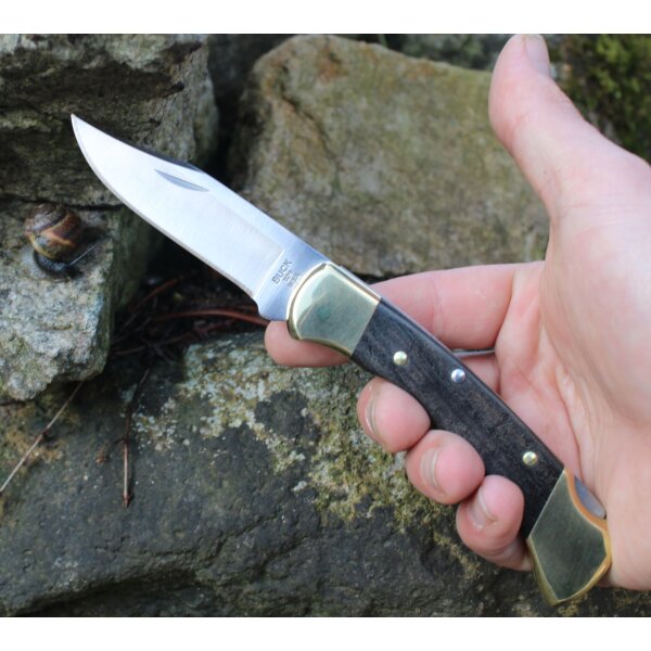 BUCK KNIVES RANGER 112 GROOVED Messer Taschenmesser Backlock 420HC Stahl
