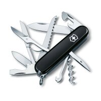 Victorinox Schweizer Messer HUNTSMAN BLACK Taschenmesser...